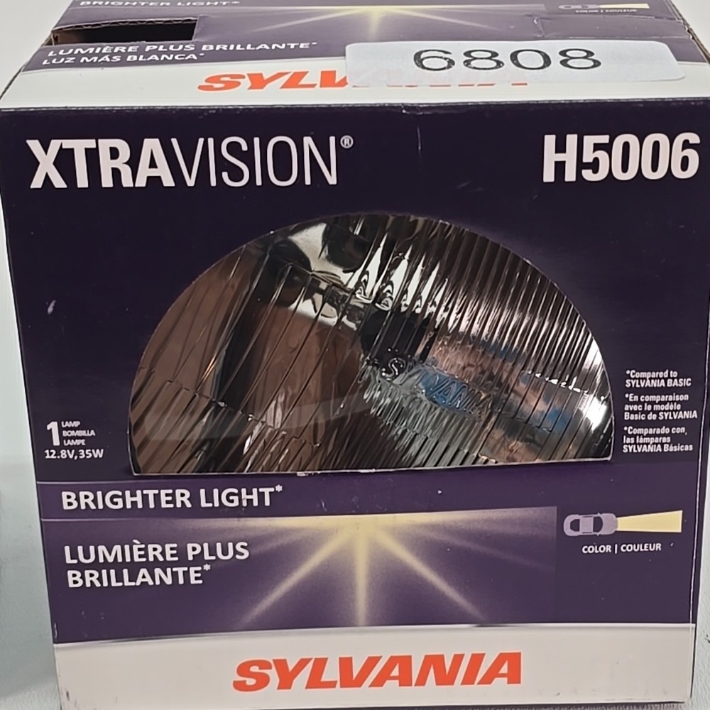 SYLVANIA H5006 XtraVision Sealed Beam – Reliable Halogen Headlight Bulb‎ (1PC)